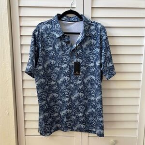 Maelreg Navy Golf Polo Shirt - NWT